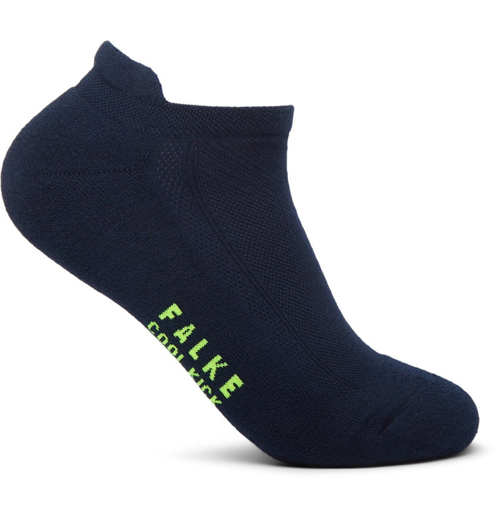 Photo: FALKE - Cool Kick Knitted No-Show Socks - Blue
