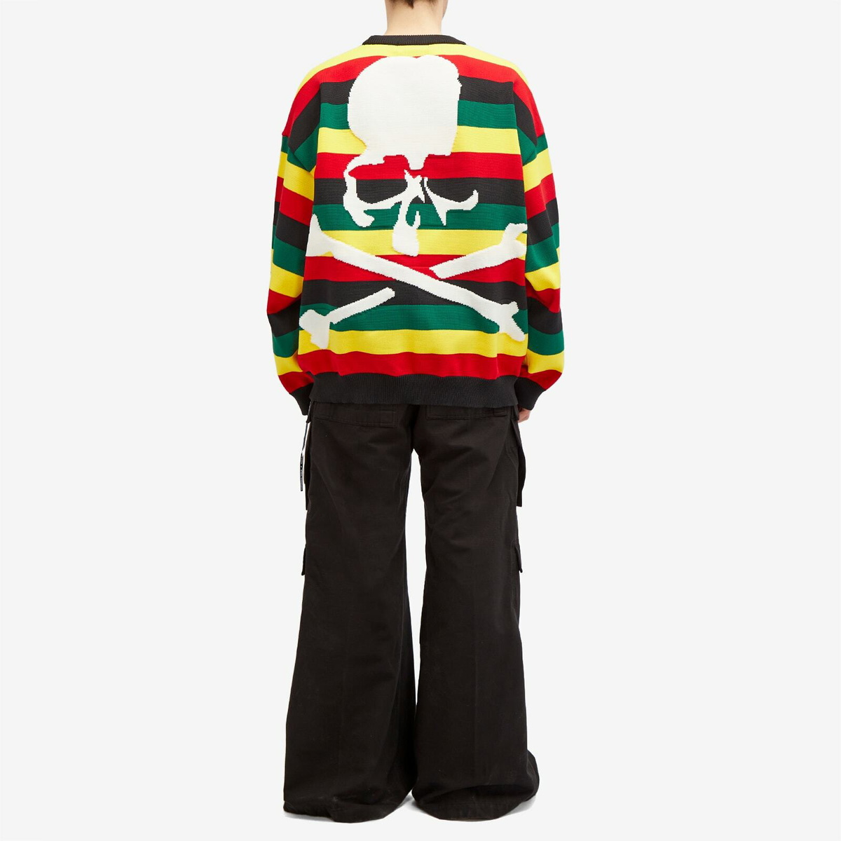 MASTERMIND WORLD Men's Rasta Knitted Jumper in Multi MASTERMIND WORLD