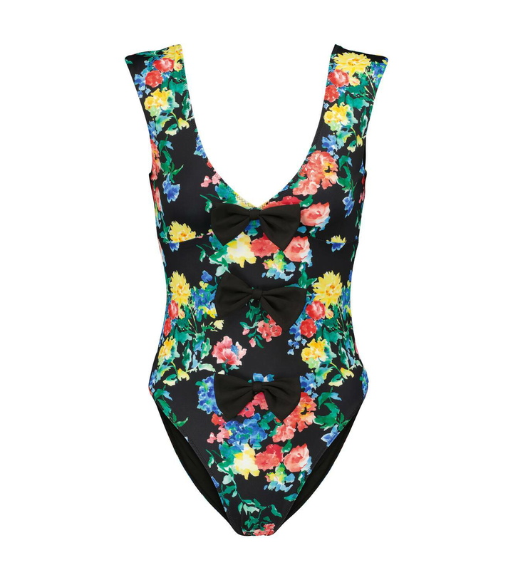 Photo: Caroline Constas Gale floral swimsuit