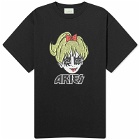 Aries Men's Kiss T-Shirt in Black