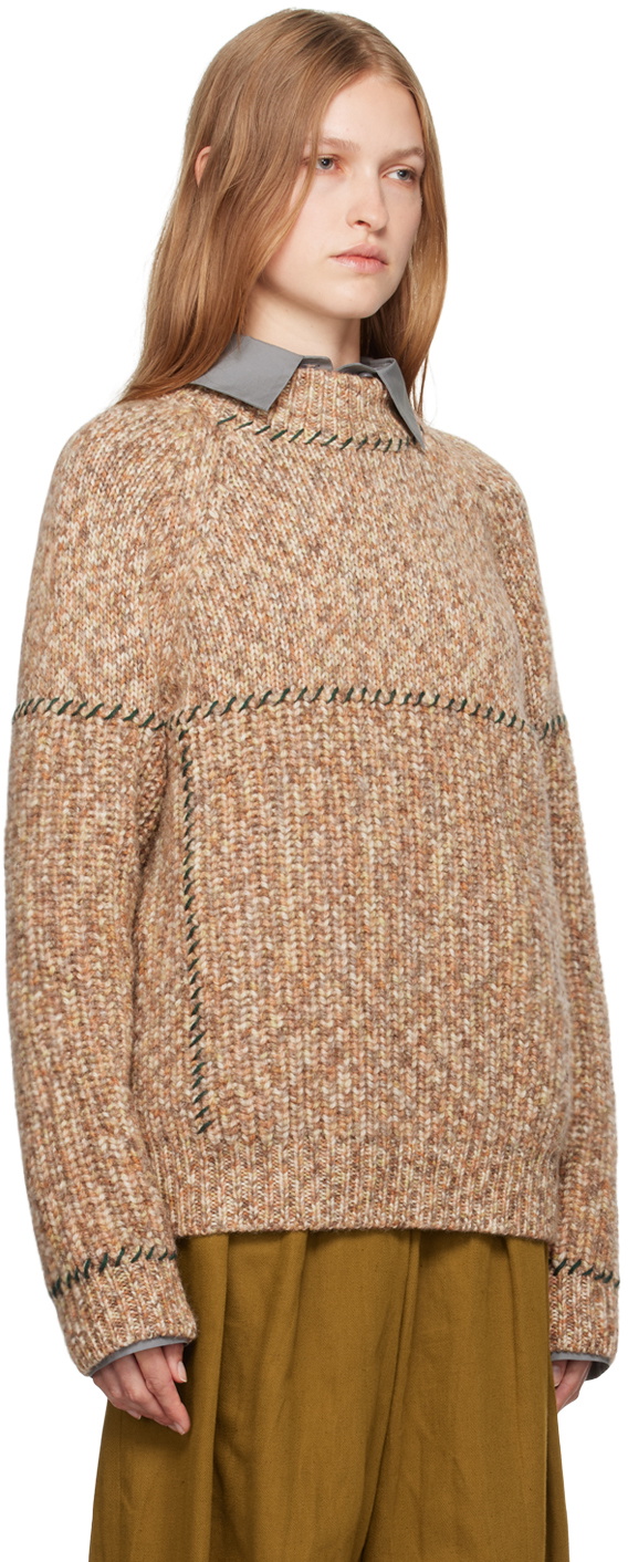 Henrik Vibskov Brown Stitch Sweater