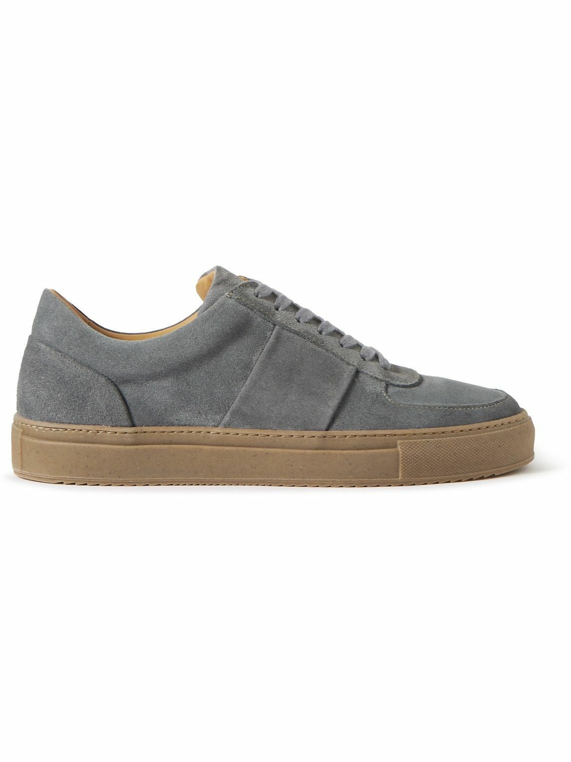 Mr P. - Larry Regenerated Suede by evolo® Sneakers - Gray Mr P.
