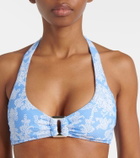 Heidi Klein Paisley halterneck bikini top