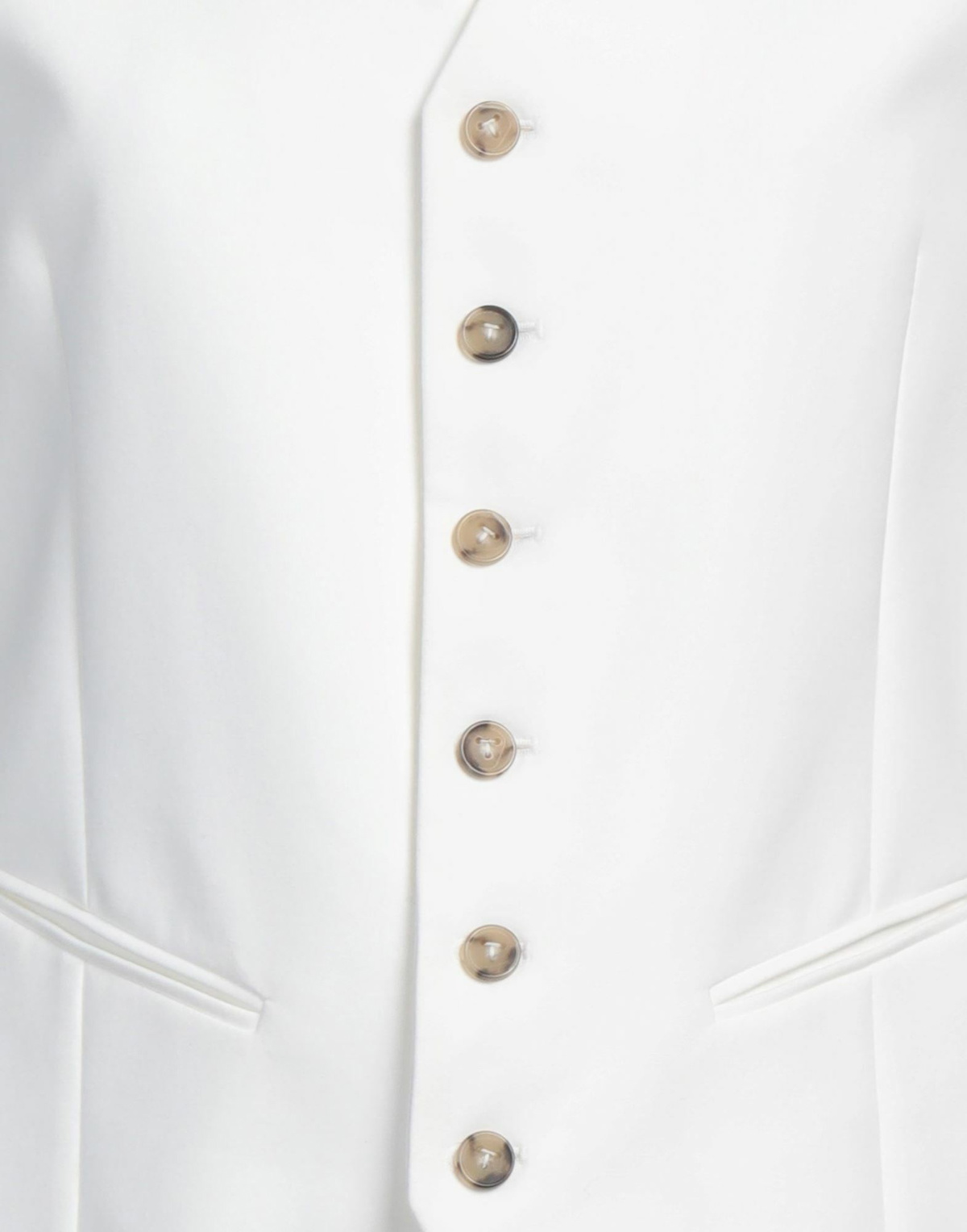 Tod's Womens Tailored Vest in White