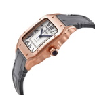 Cartier Santos Medium Model Silvered Opaline Dial Automatic Ladies Watch WGSA0028