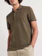 TOM FORD - Slim-Fit Lyocell-Piqué Polo Shirt - Green