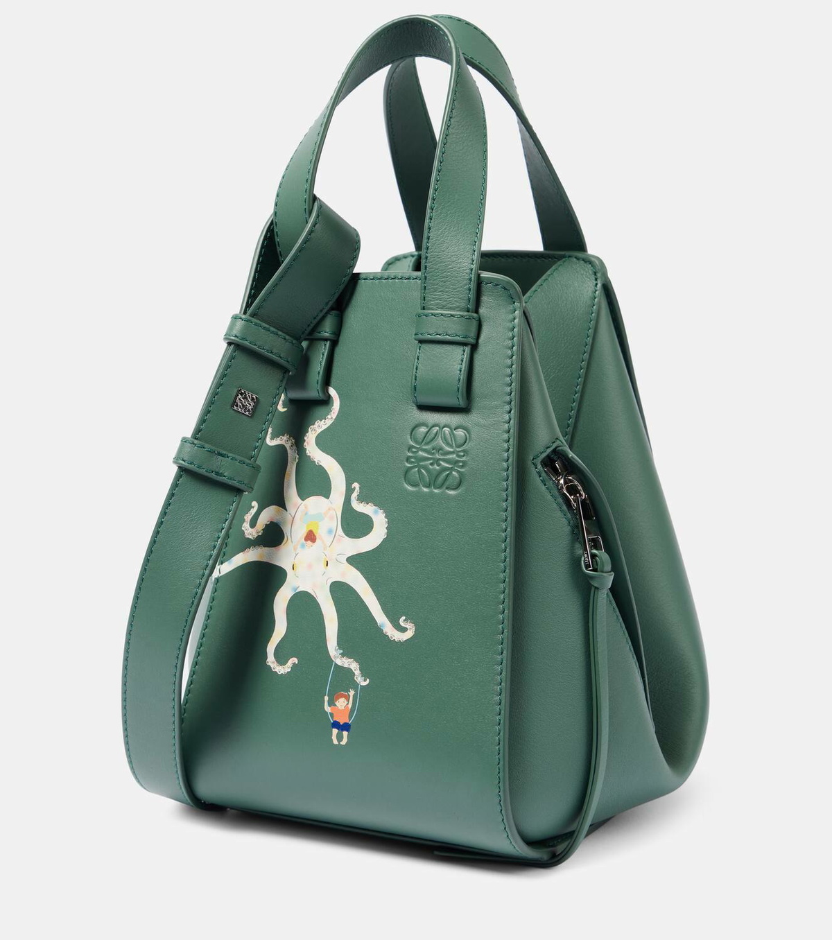 【LOEWE】 x Suna Fujita - felt and calf leather bag jewel Luxury Holiday Gift Collection: LOEWE x SUNA FUJITA