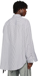 Marina Yee White & Black Maxi Shirt