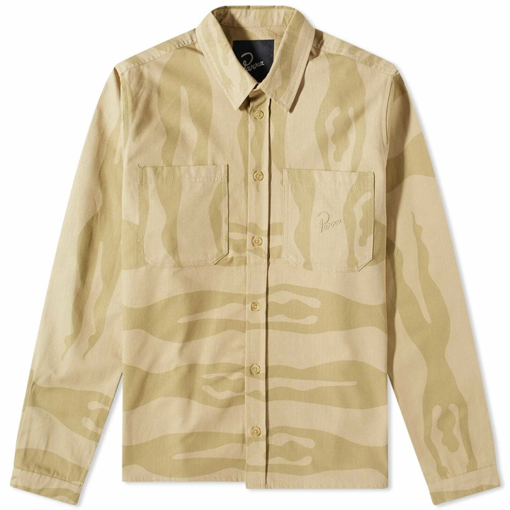 Photo: By Parra Men's Under Polluted Water Overshirt in Khaki
