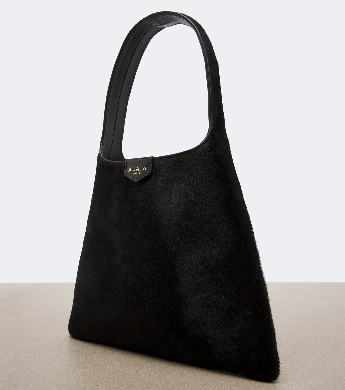 Alaïa Mini calf hair top-handle bag