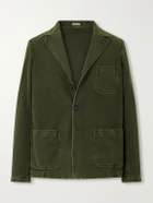 Massimo Alba - Baglieto Cotton Blazer - Green