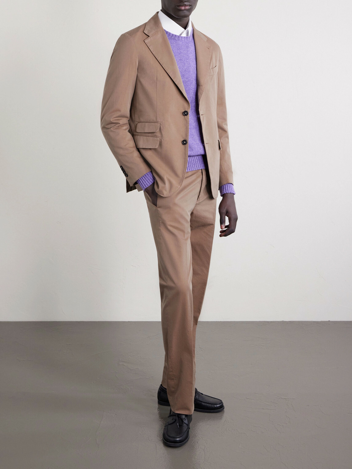 Massimo Alba - Sloop Cotton-Twill Suit - Brown