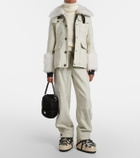 Moncler Grenoble Ribbed-knit wool and mohair-blend turtleneck sweater