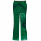 Ottolinger Women's Mesh Leggings in Brook Print