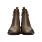 3.1 Phillip Lim Taupe Alexa Ankle Boots