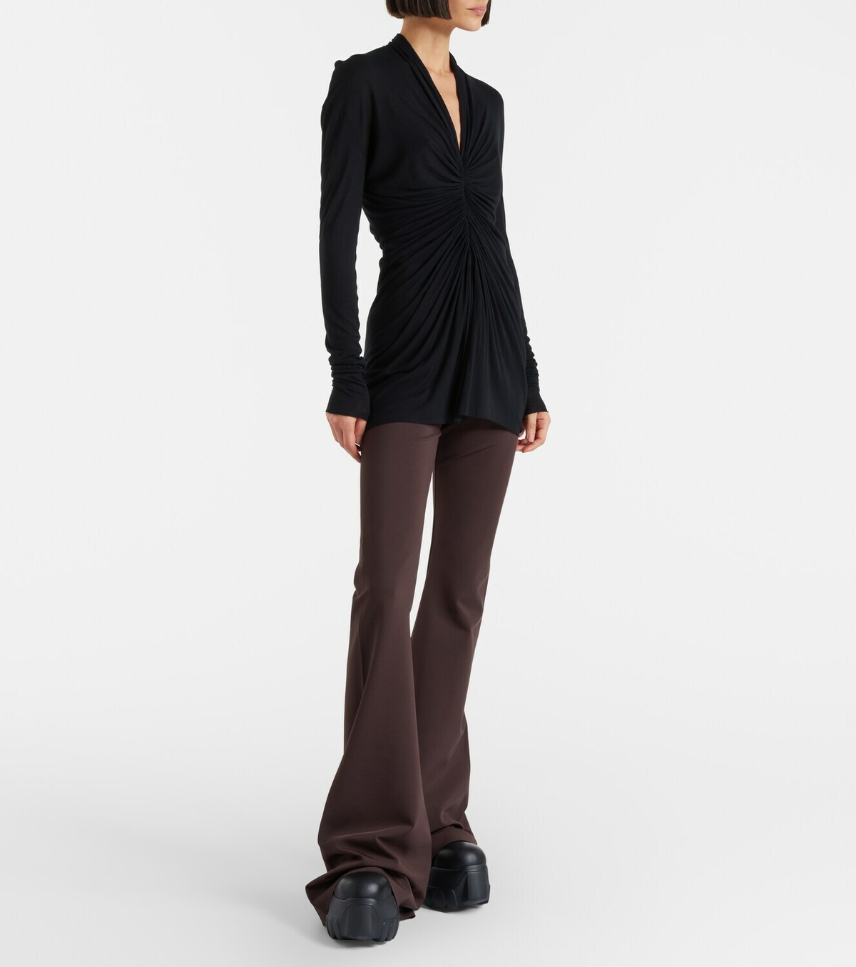 Rick Owens Gathered minidress