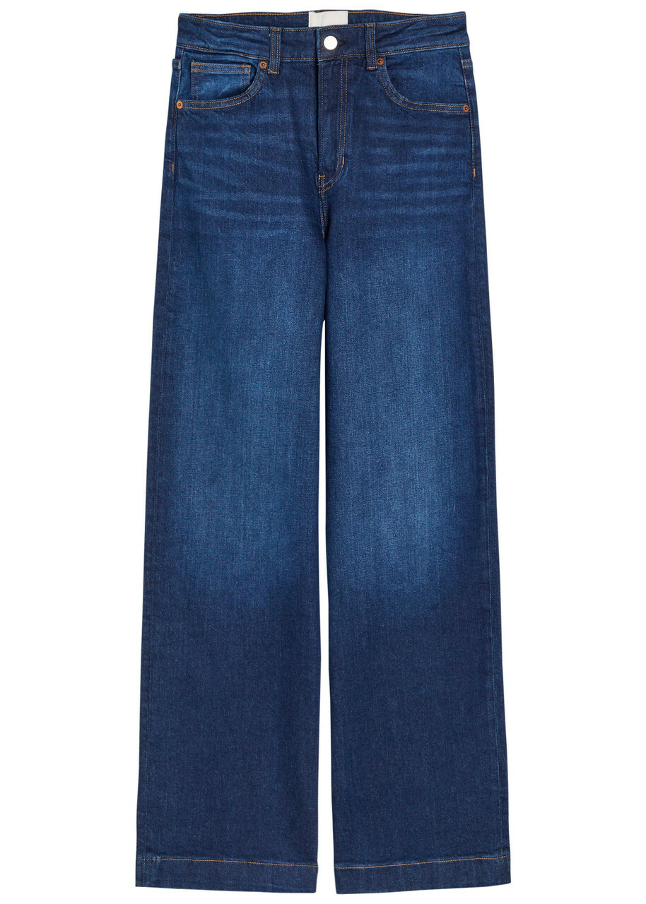 Reformation Bex Wide-leg Jeans Denim