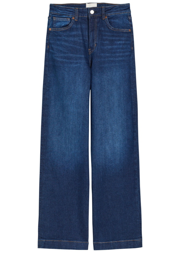 Photo: Reformation Bex Wide-leg Jeans Denim