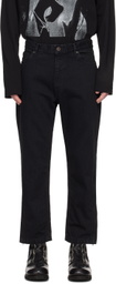 Yohji Yamamoto Black A-Madness Jeans