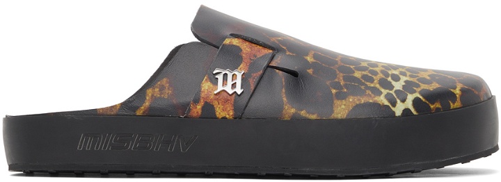Photo: MISBHV Yellow & Black Leopard Home Shoe Loafers