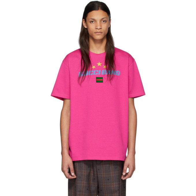 Photo: Gucci Pink Band T-Shirt