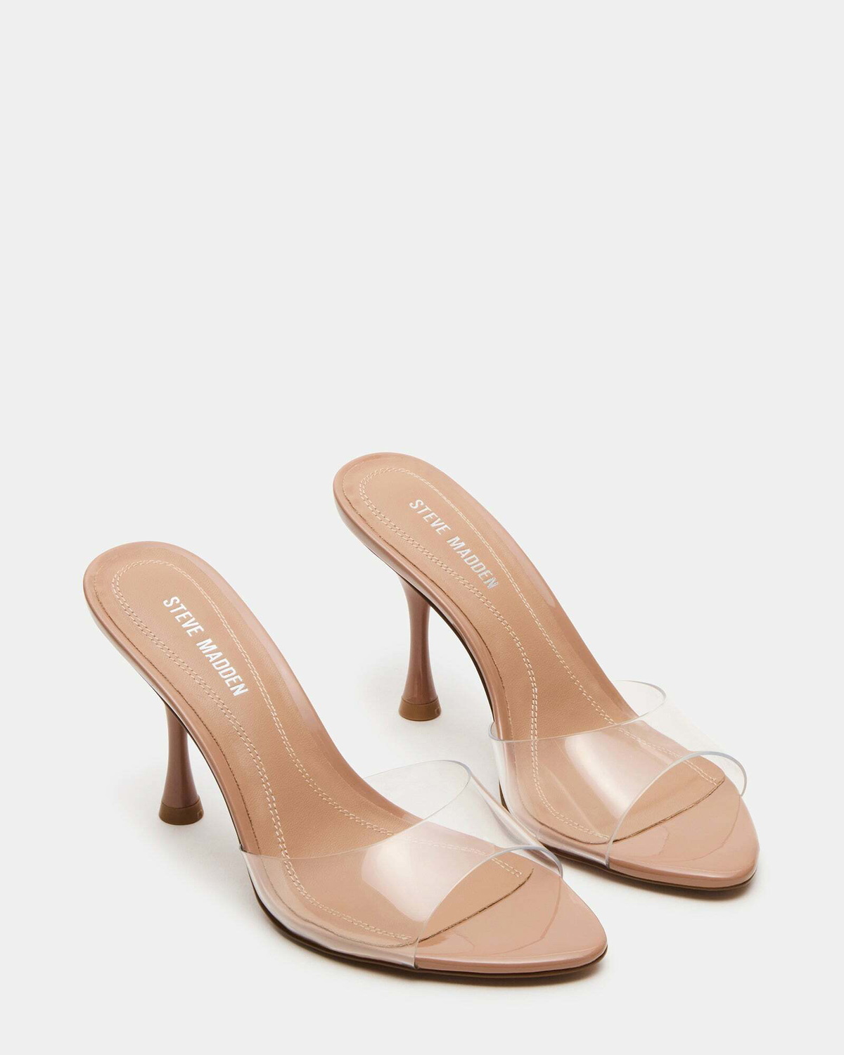 Steve Madden Santii Heels in Clear