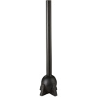 Rick Owens Black Bronze Swan Neck Vase