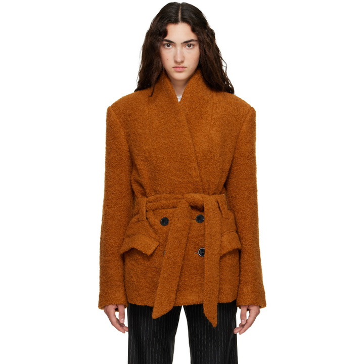 Photo: Isabel Marant Tan Syndra Alpaca Bouclé Jacket