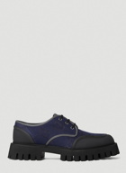 GG Lace-Up Shoes in Navy