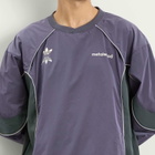 Adidas Men's x Metalwood Windbreaker Sweat in Preloved Purple