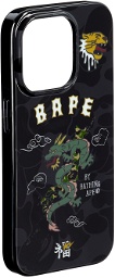 BAPE Black Souvenir iPhone 15 Pro Case
