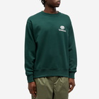 Garbstore Men's Mountain Crew Sweat in Bottle Green