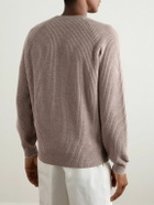 Brunello Cucinelli - Ribbed Cashmere Sweater - Neutrals