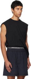 Alexander Wang Black Muscle Tank Top