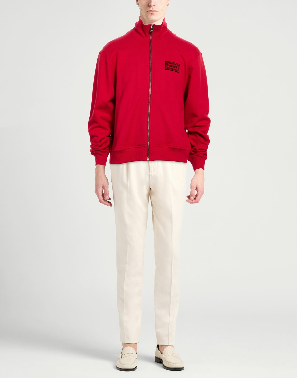 Versace Mens Sweatshirt in Red