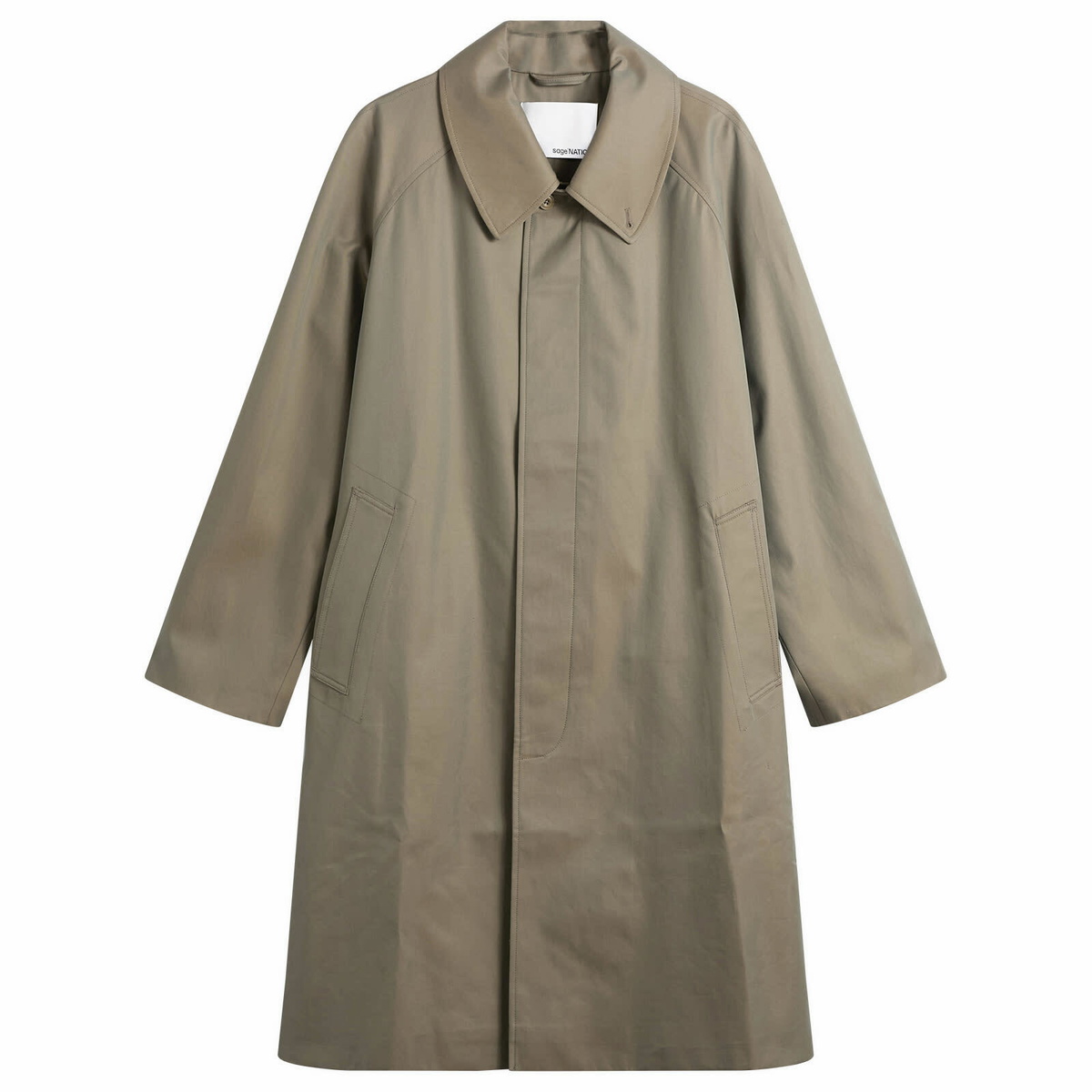 SAGE NATION Tan Takeshi Coat SAGE NATION