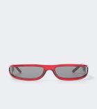 Rick Owens Fog rectangular sunglasses