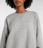 Gucci Logo cotton jersey sweatshirt