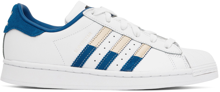 Photo: adidas Originals White Superstar Sneakers