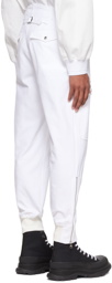 Alexander McQueen White Cotton Cargo Pants