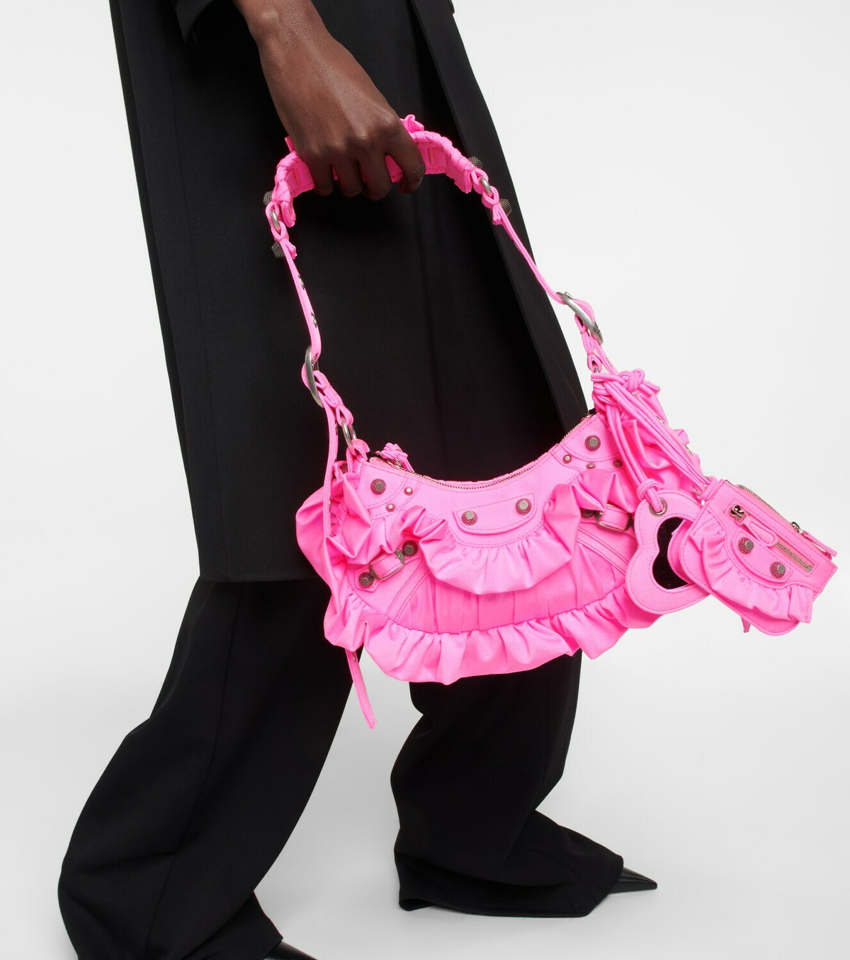Balenciaga - Le Cagole XS ruffled shoulder bag Balenciaga