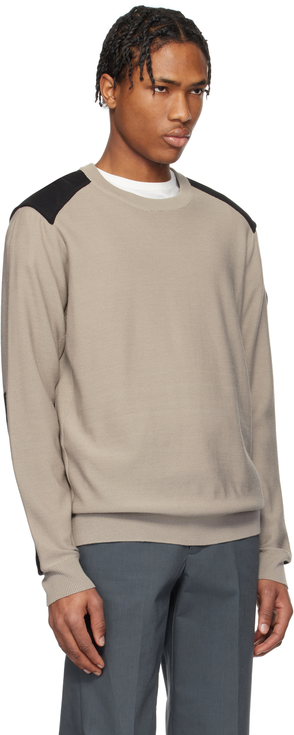 Canada Goose Taupe Dartmouth Crewneck Sweater