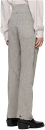 KOZABURO Gray Z Trousers