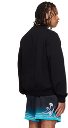 Casablanca Black Manga Tennis Ball Sweatshirt