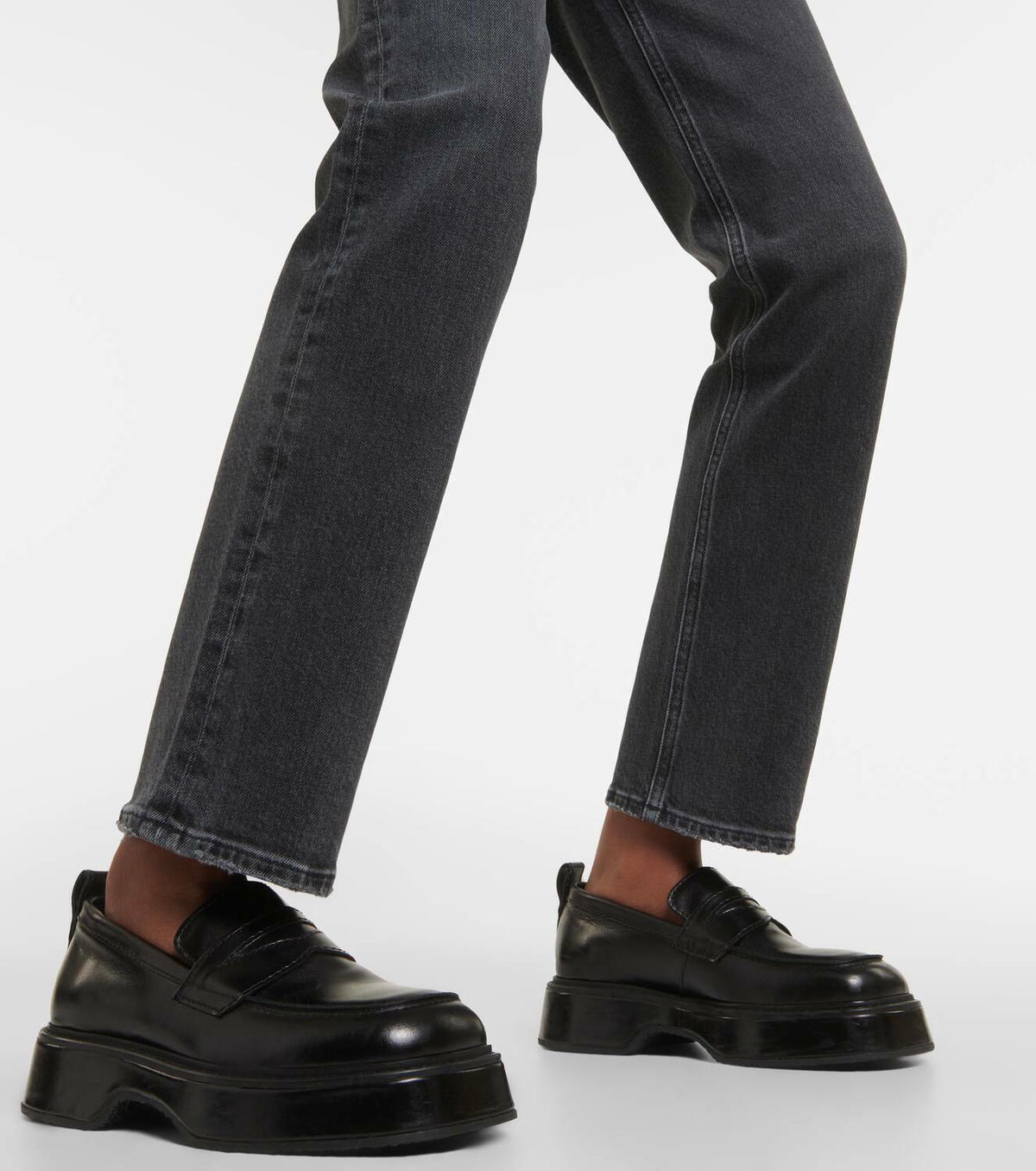 Agolde Stovepipe high-rise slim jeans