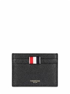 THOM BROWNE - Single Grained Leather Card Holder
