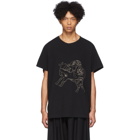 Yohji Yamamoto Black Asakura T-Shirt