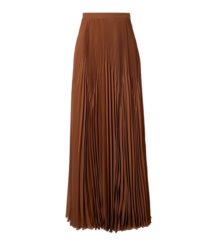 Photo: Ralph Lauren Collection Plissé maxi skirt