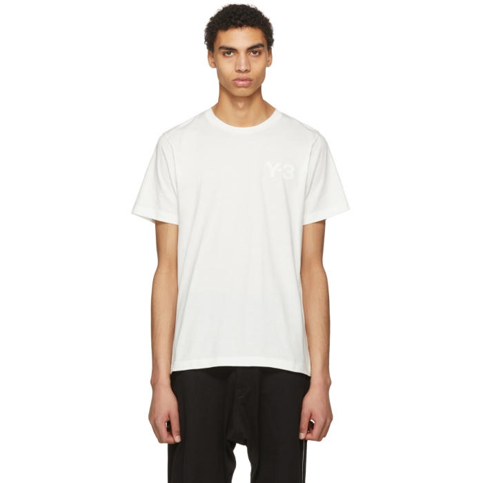 Photo: Y-3 White Classic T-Shirt