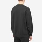 Maison Margiela Men's Zoom Logo Crew Sweat in Black